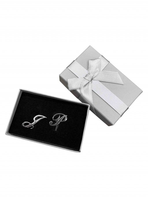 Personalized Initial Cufflinks